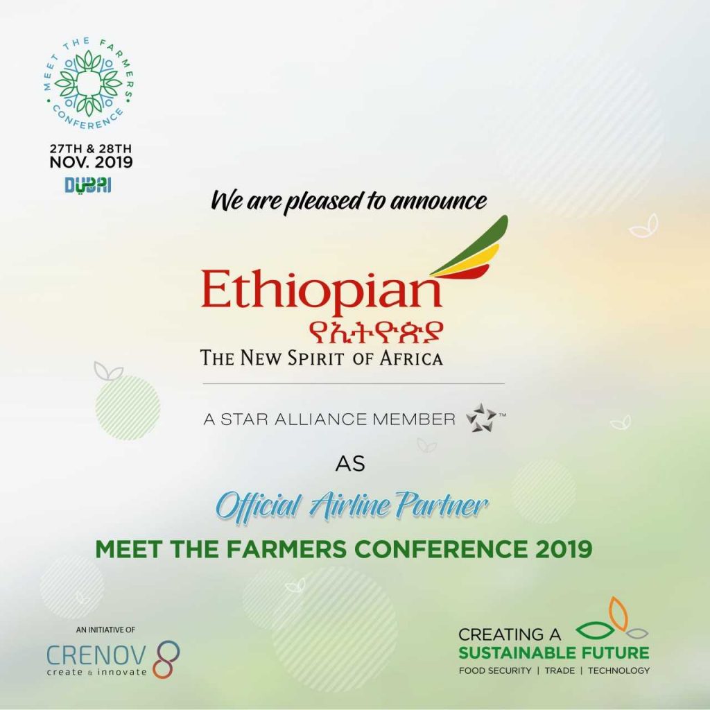Agro Trade Between Africa & GCC: Ethiopian Airlines Joins Hands with CRENOV8