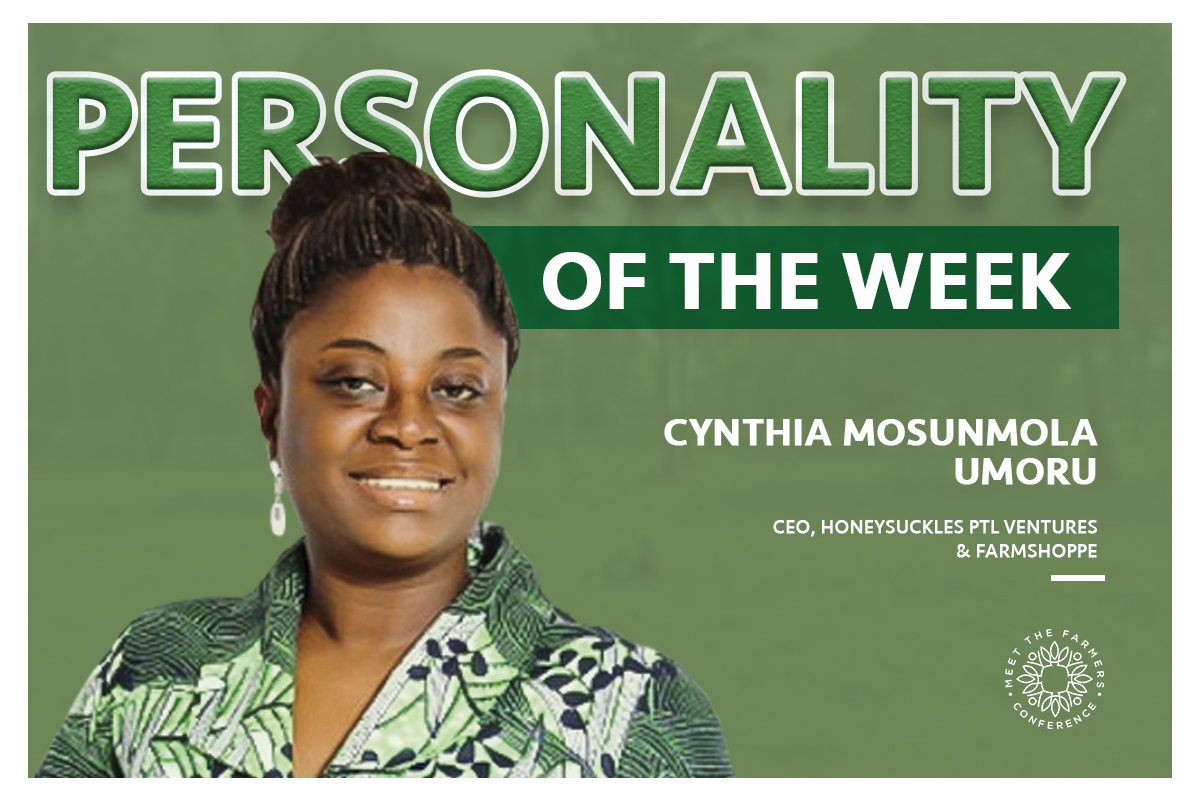 Personality of the Week: Cynthia Mosunmola Umoru
